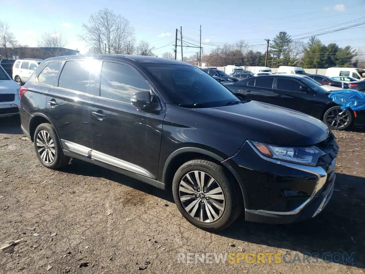 4 Photograph of a damaged car JA4AZ3A32KZ046541 MITSUBISHI OUTLANDER 2019