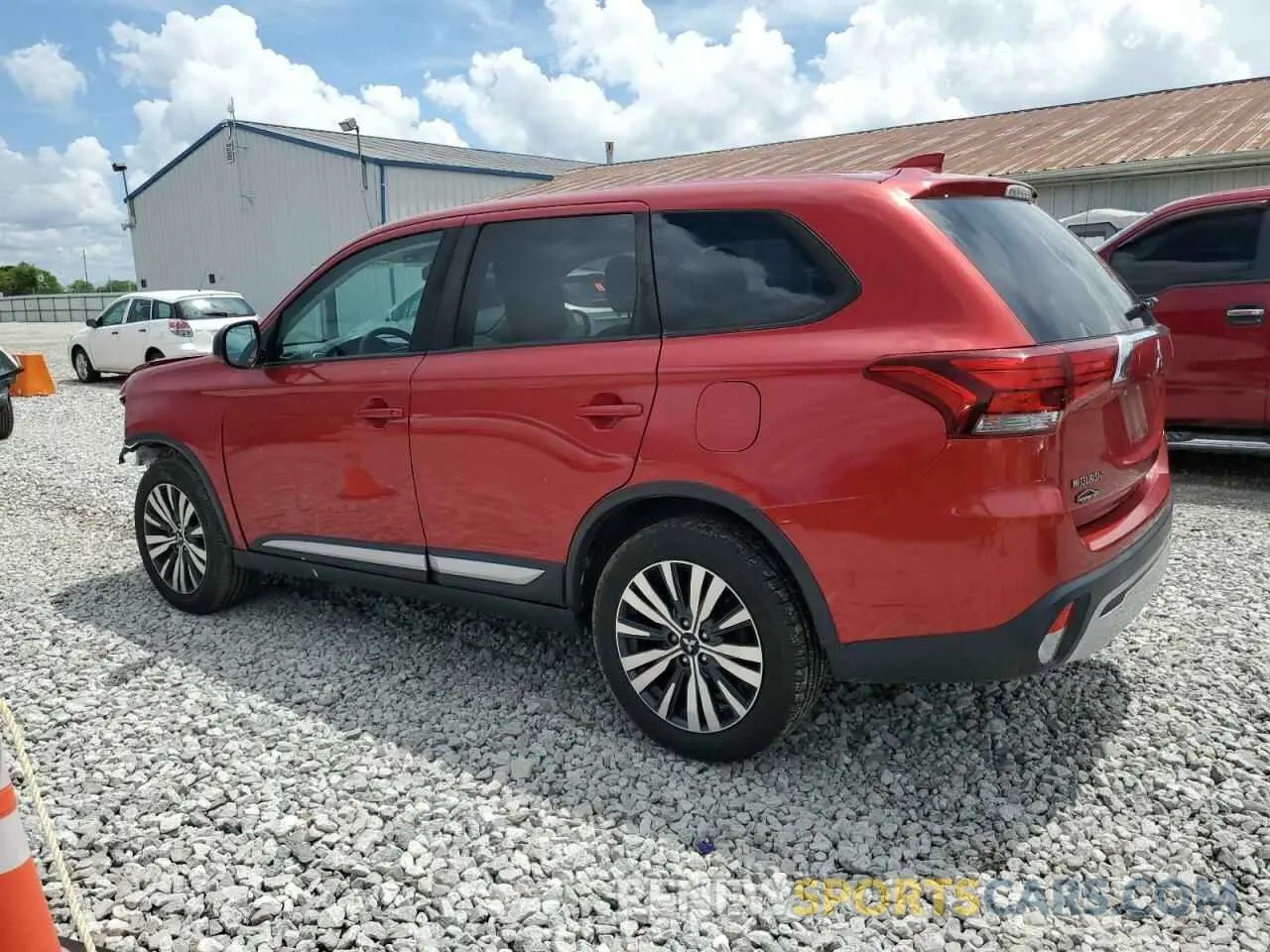 2 Photograph of a damaged car JA4AZ3A33KZ008042 MITSUBISHI OUTLANDER 2019