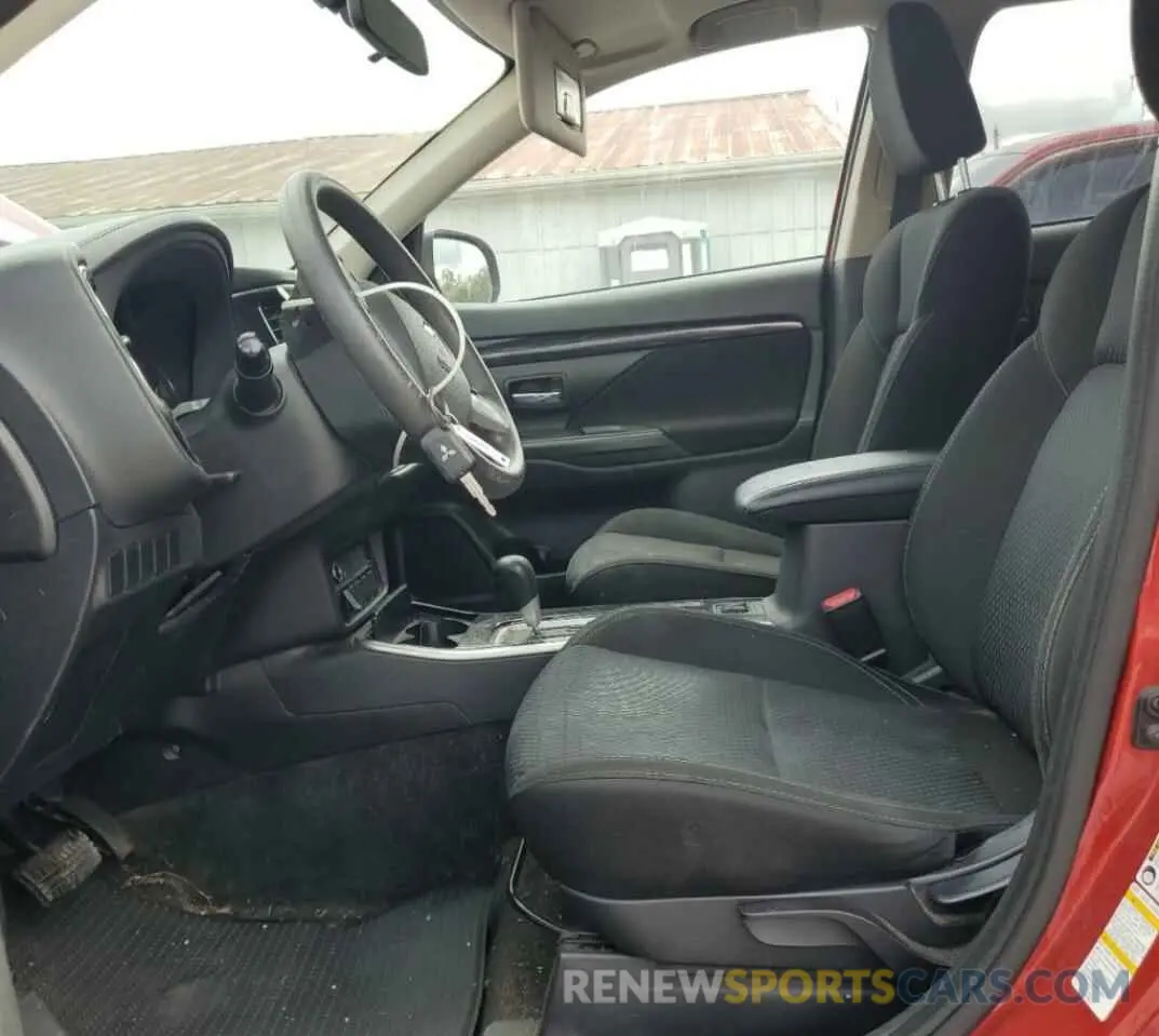 7 Photograph of a damaged car JA4AZ3A33KZ008042 MITSUBISHI OUTLANDER 2019