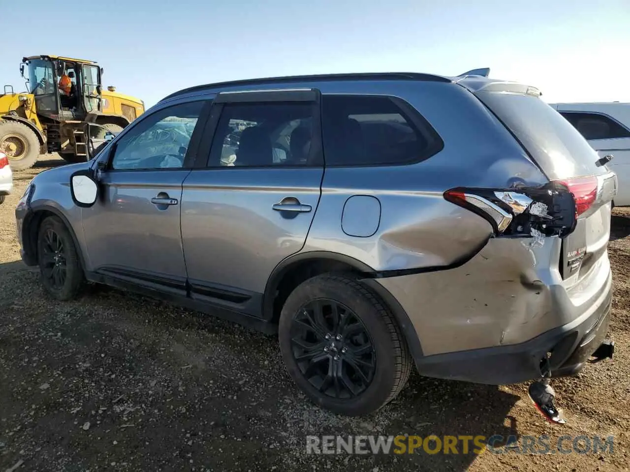 2 Photograph of a damaged car JA4AZ3A33KZ032566 MITSUBISHI OUTLANDER 2019