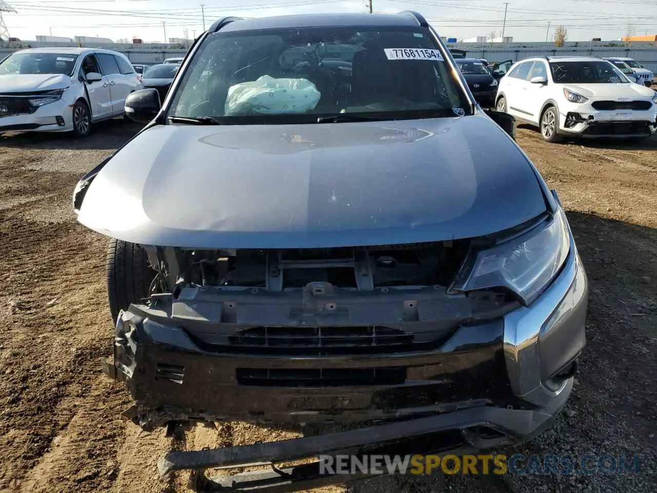 5 Photograph of a damaged car JA4AZ3A33KZ032566 MITSUBISHI OUTLANDER 2019
