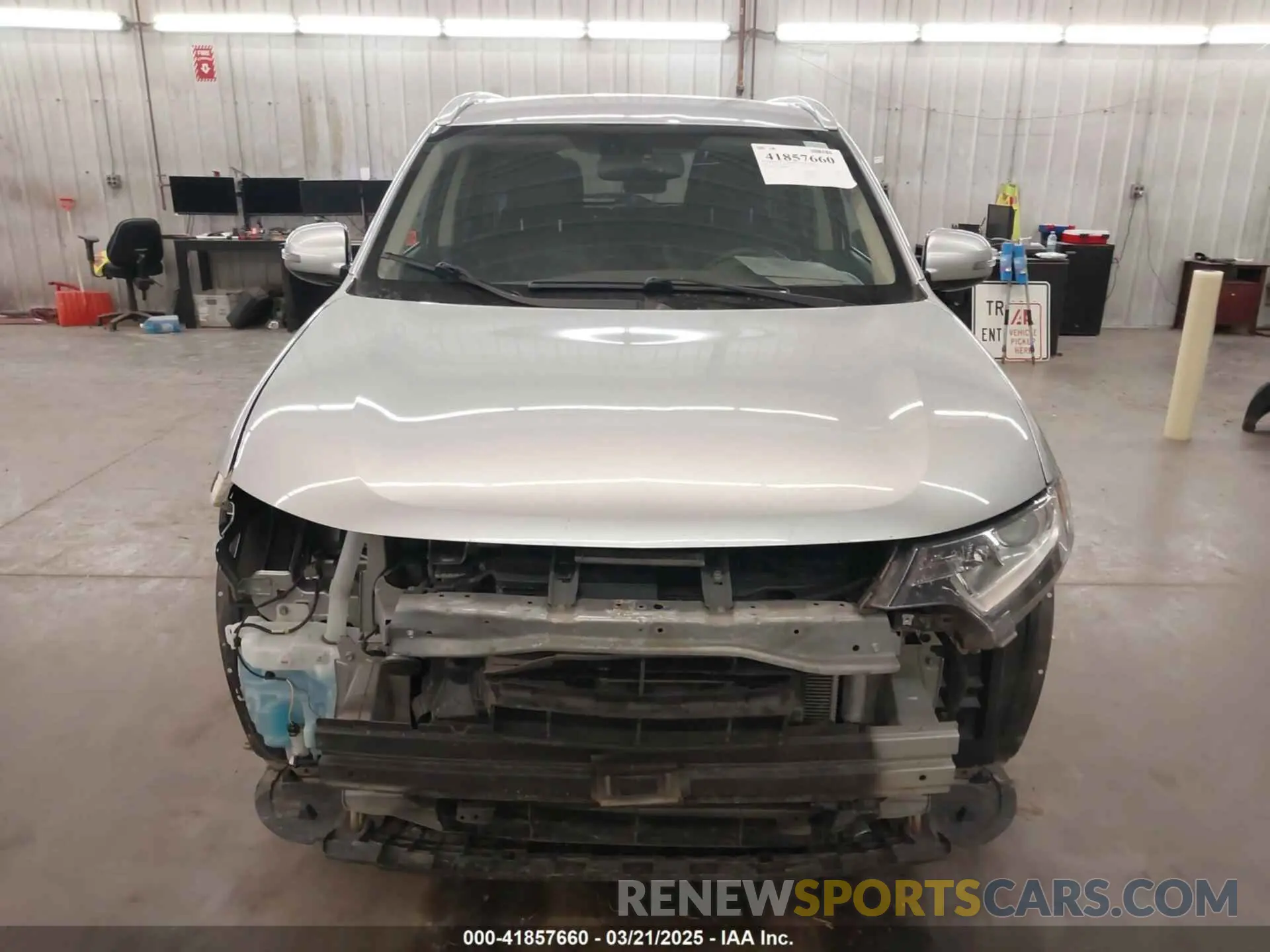 13 Photograph of a damaged car JA4AZ3A34KZ026887 MITSUBISHI OUTLANDER 2019