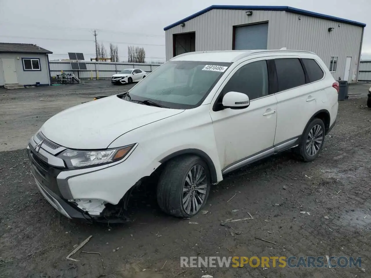 1 Photograph of a damaged car JA4AZ3A34KZ040272 MITSUBISHI OUTLANDER 2019