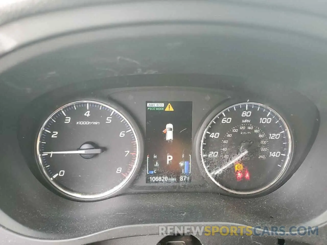 9 Photograph of a damaged car JA4AZ3A34KZ046072 MITSUBISHI OUTLANDER 2019