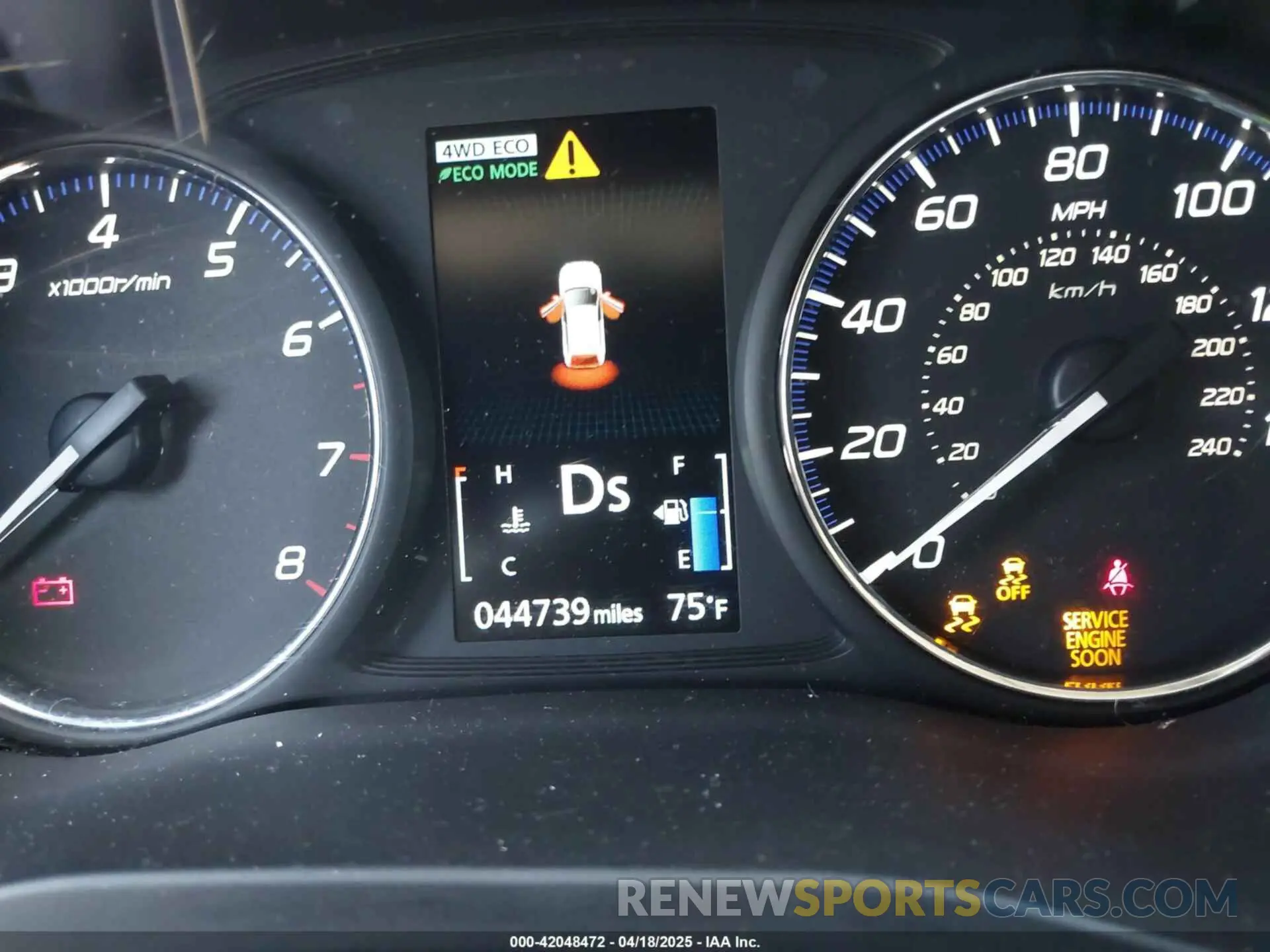 7 Photograph of a damaged car JA4AZ3A35KZ003568 MITSUBISHI OUTLANDER 2019