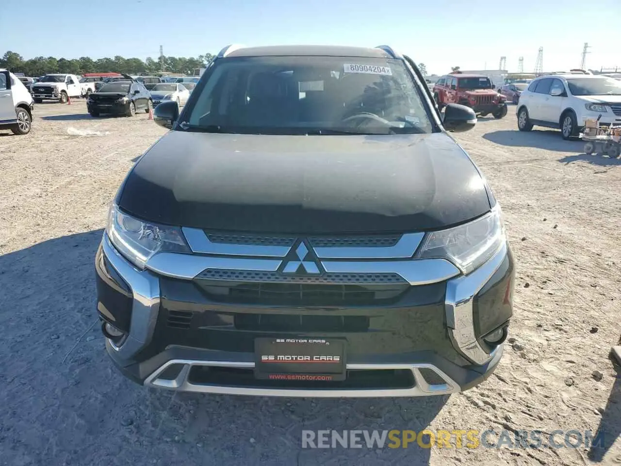 5 Photograph of a damaged car JA4AZ3A35KZ038059 MITSUBISHI OUTLANDER 2019