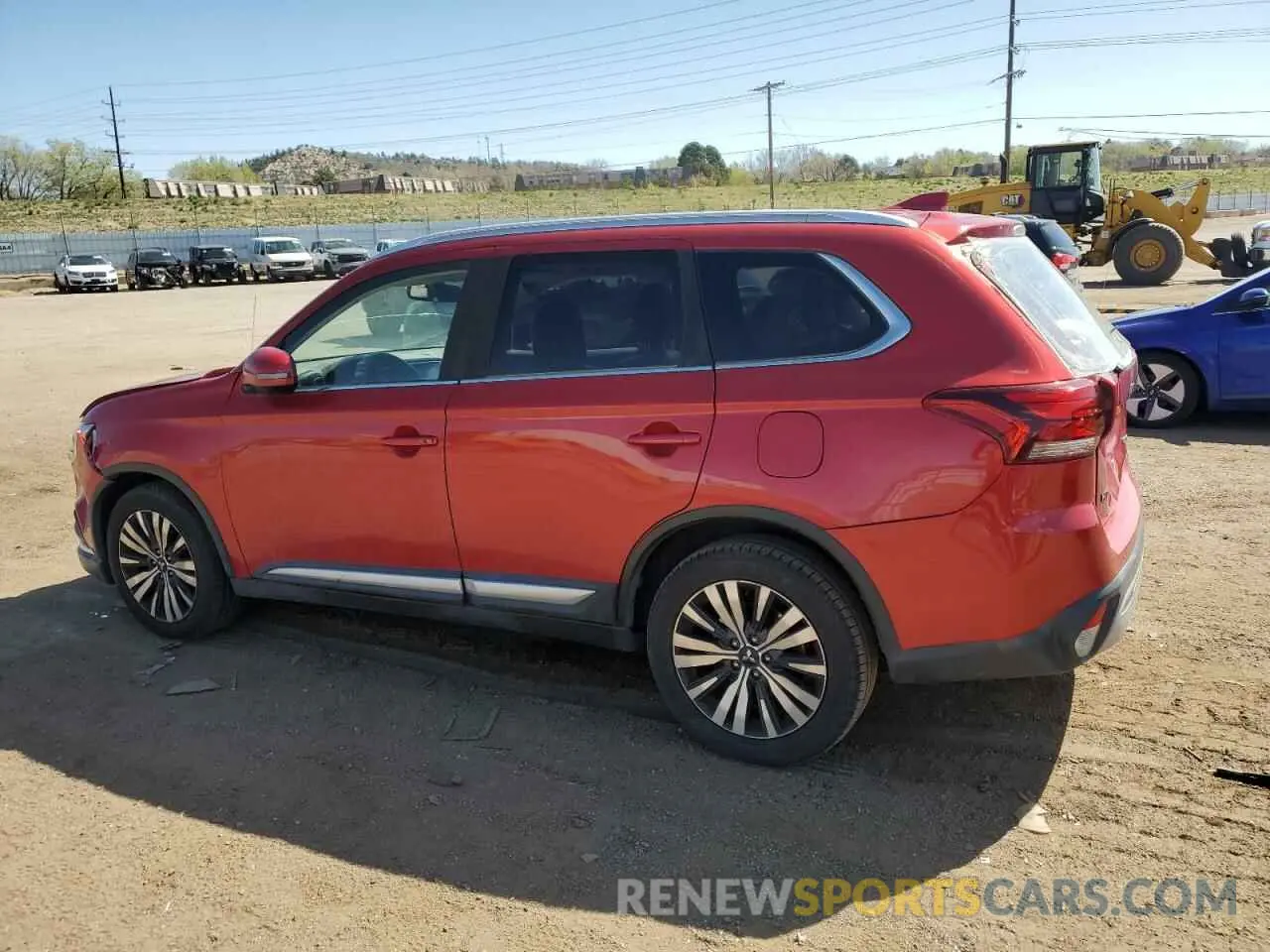 2 Photograph of a damaged car JA4AZ3A35KZ044430 MITSUBISHI OUTLANDER 2019