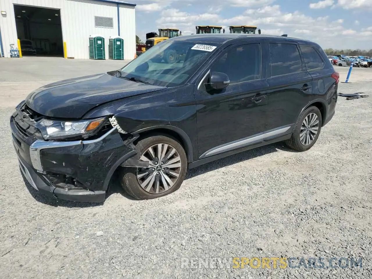 1 Photograph of a damaged car JA4AZ3A35KZ044959 MITSUBISHI OUTLANDER 2019
