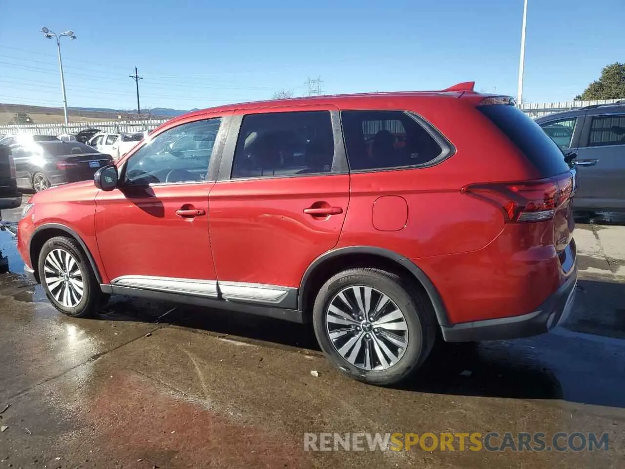 2 Photograph of a damaged car JA4AZ3A36KZ019309 MITSUBISHI OUTLANDER 2019