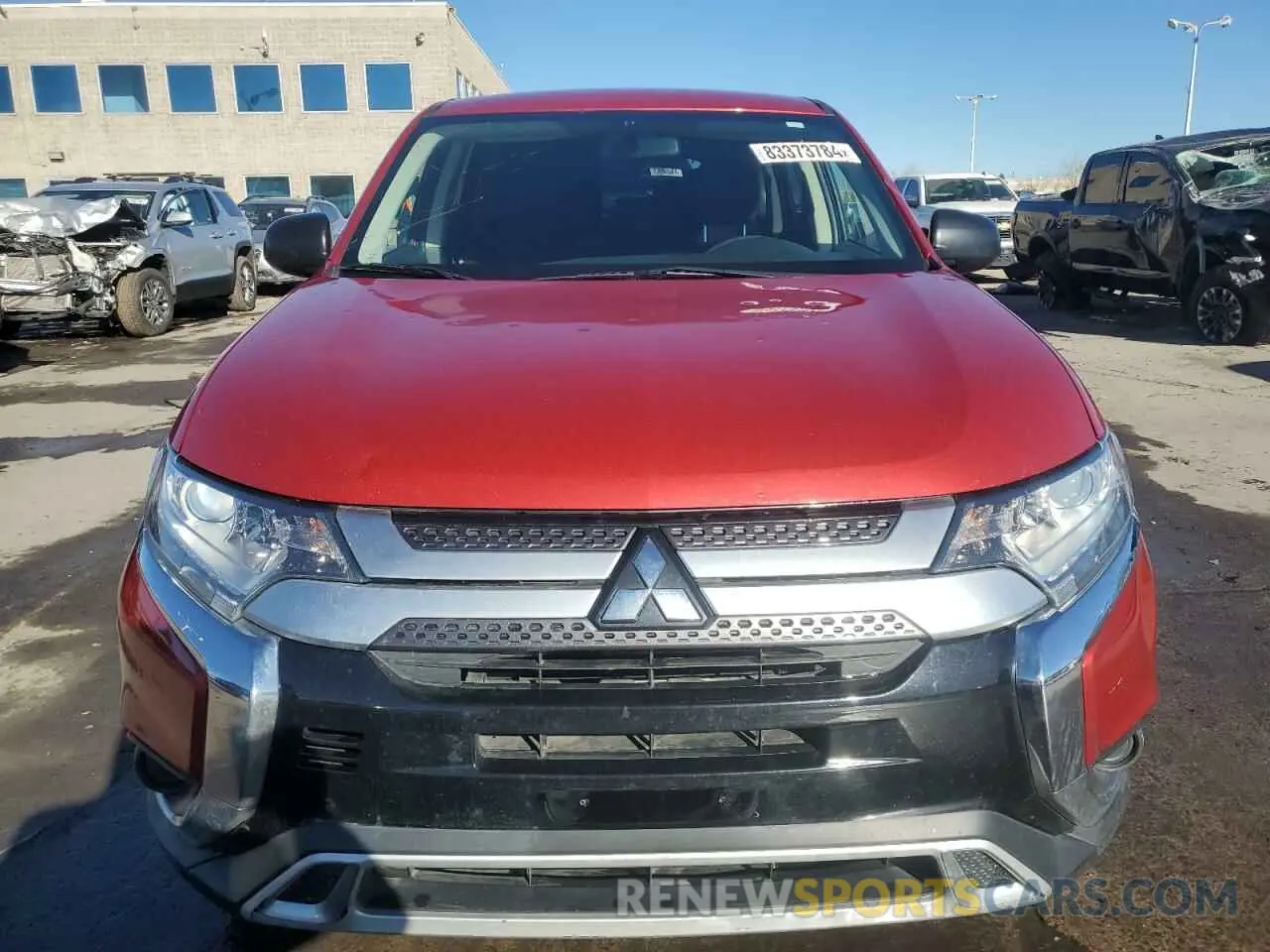 5 Photograph of a damaged car JA4AZ3A36KZ019309 MITSUBISHI OUTLANDER 2019