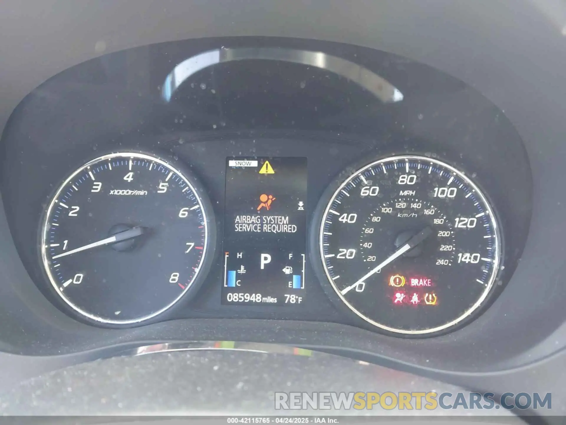 7 Photograph of a damaged car JA4AZ3A36KZ019410 MITSUBISHI OUTLANDER 2019