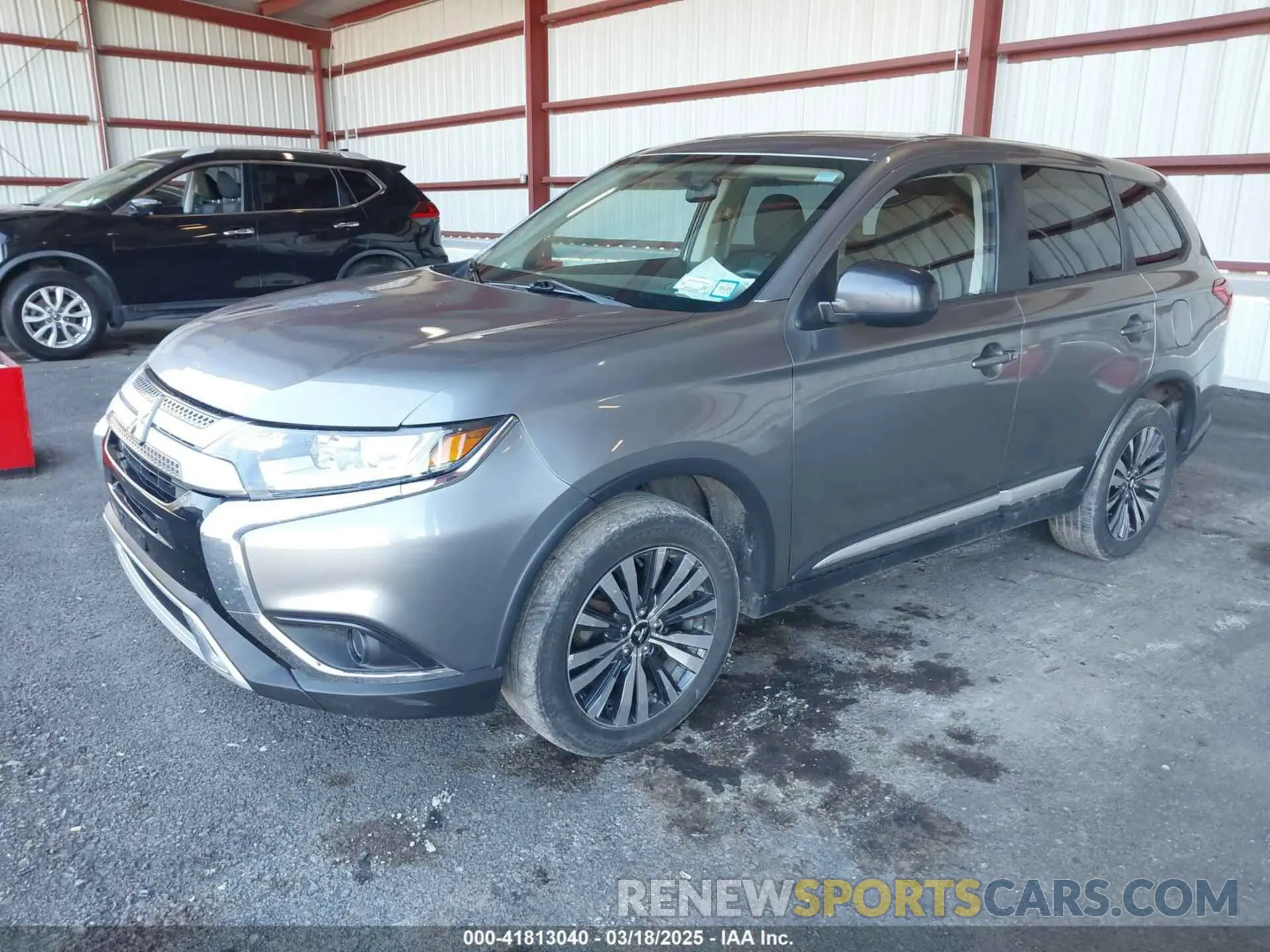 2 Photograph of a damaged car JA4AZ3A37KZ011574 MITSUBISHI OUTLANDER 2019
