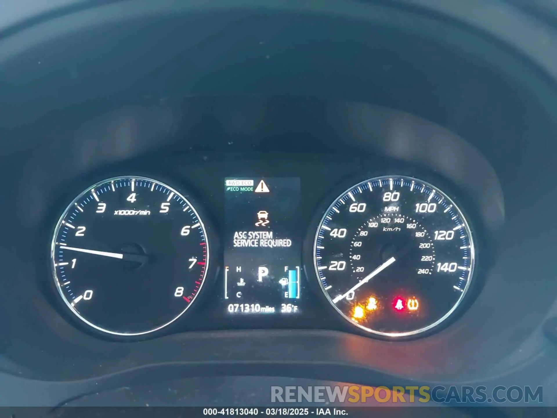 7 Photograph of a damaged car JA4AZ3A37KZ011574 MITSUBISHI OUTLANDER 2019