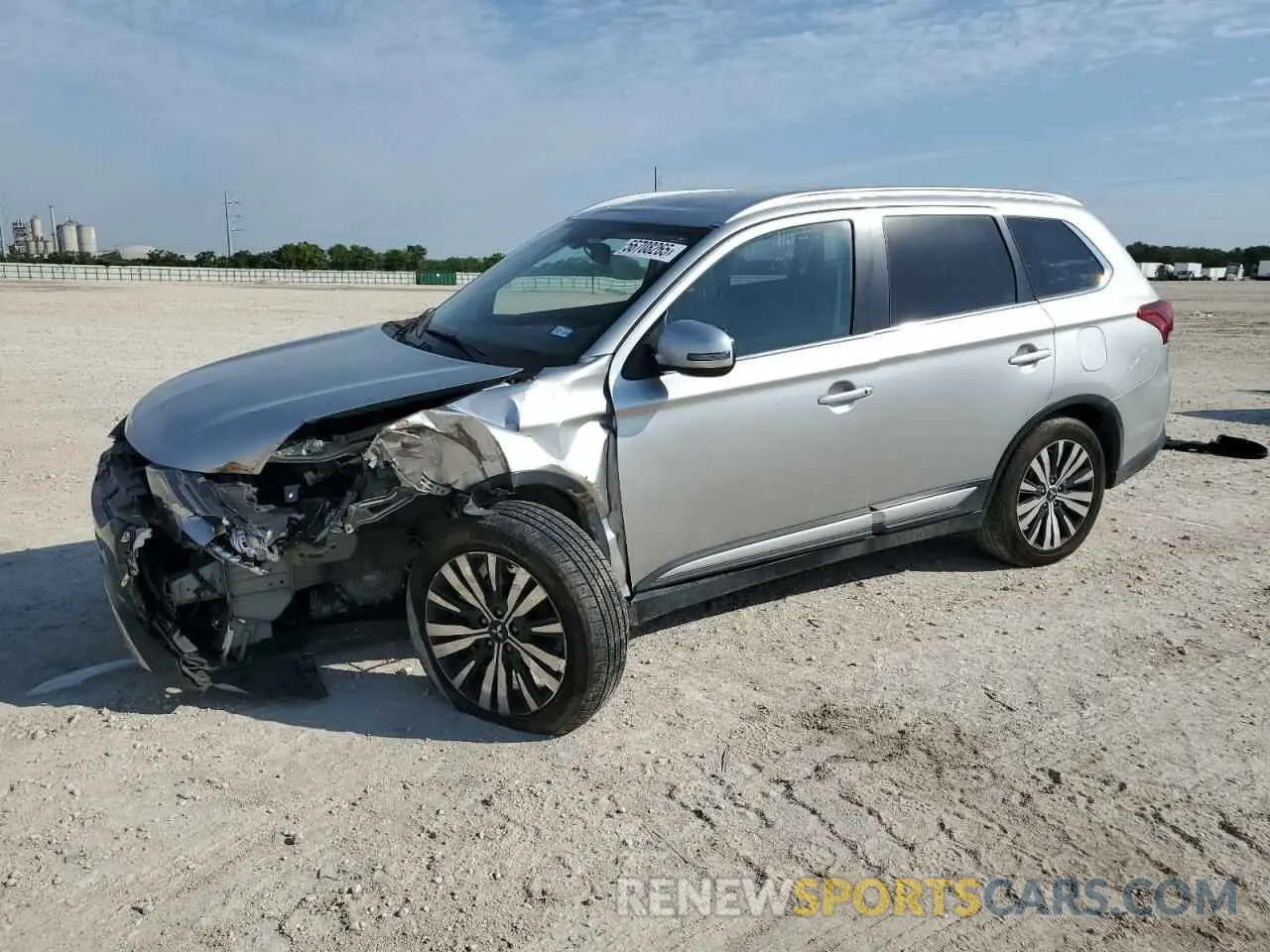 1 Photograph of a damaged car JA4AZ3A37KZ042274 MITSUBISHI OUTLANDER 2019