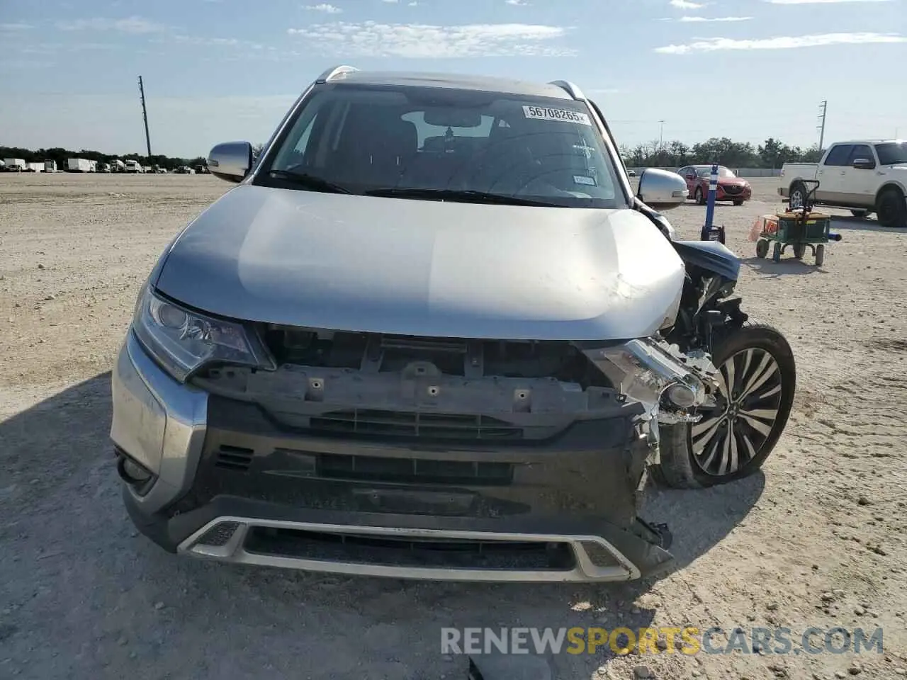 5 Photograph of a damaged car JA4AZ3A37KZ042274 MITSUBISHI OUTLANDER 2019