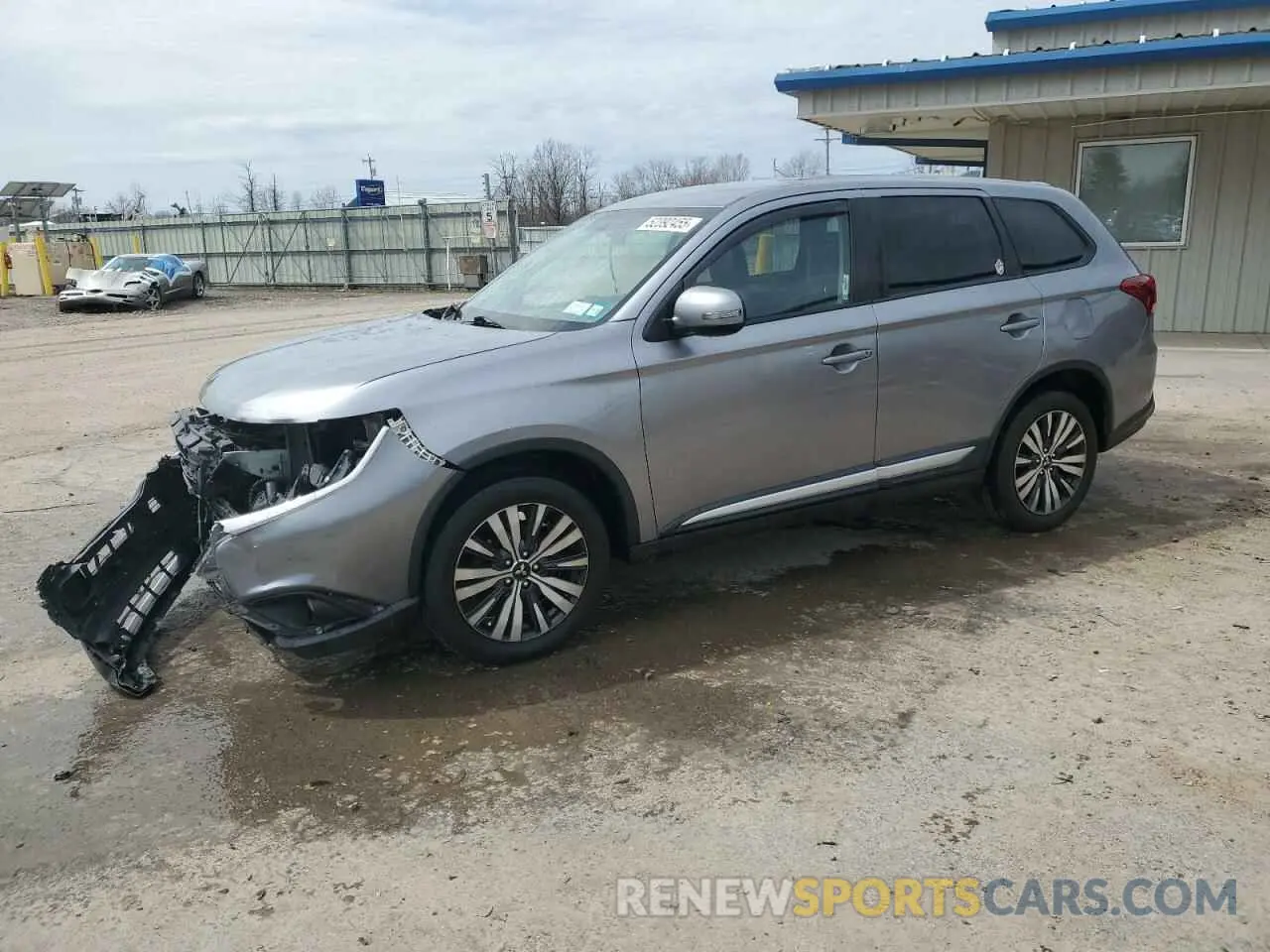 1 Photograph of a damaged car JA4AZ3A37KZ045479 MITSUBISHI OUTLANDER 2019