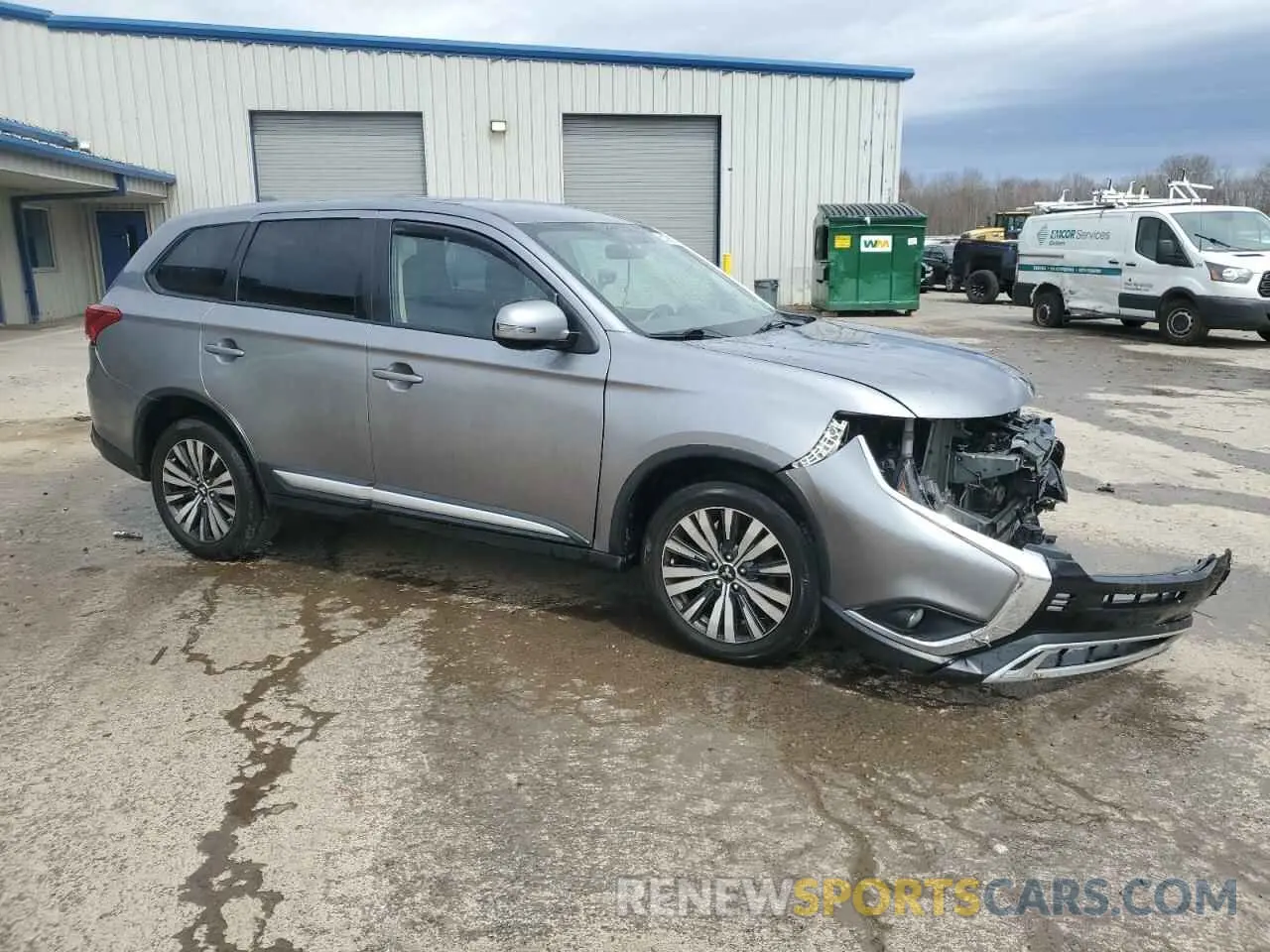 4 Photograph of a damaged car JA4AZ3A37KZ045479 MITSUBISHI OUTLANDER 2019