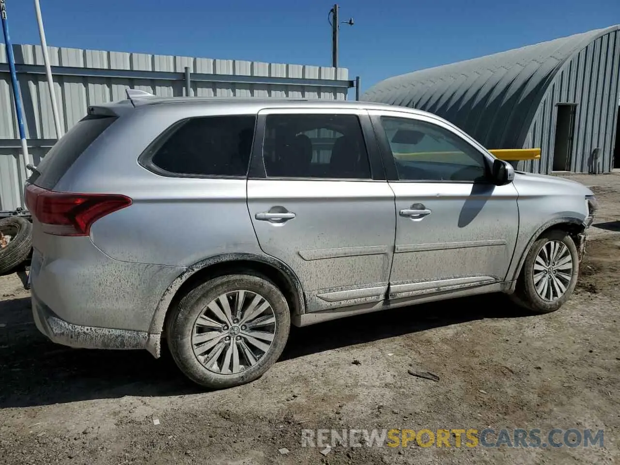 3 Photograph of a damaged car JA4AZ3A38KZ017755 MITSUBISHI OUTLANDER 2019