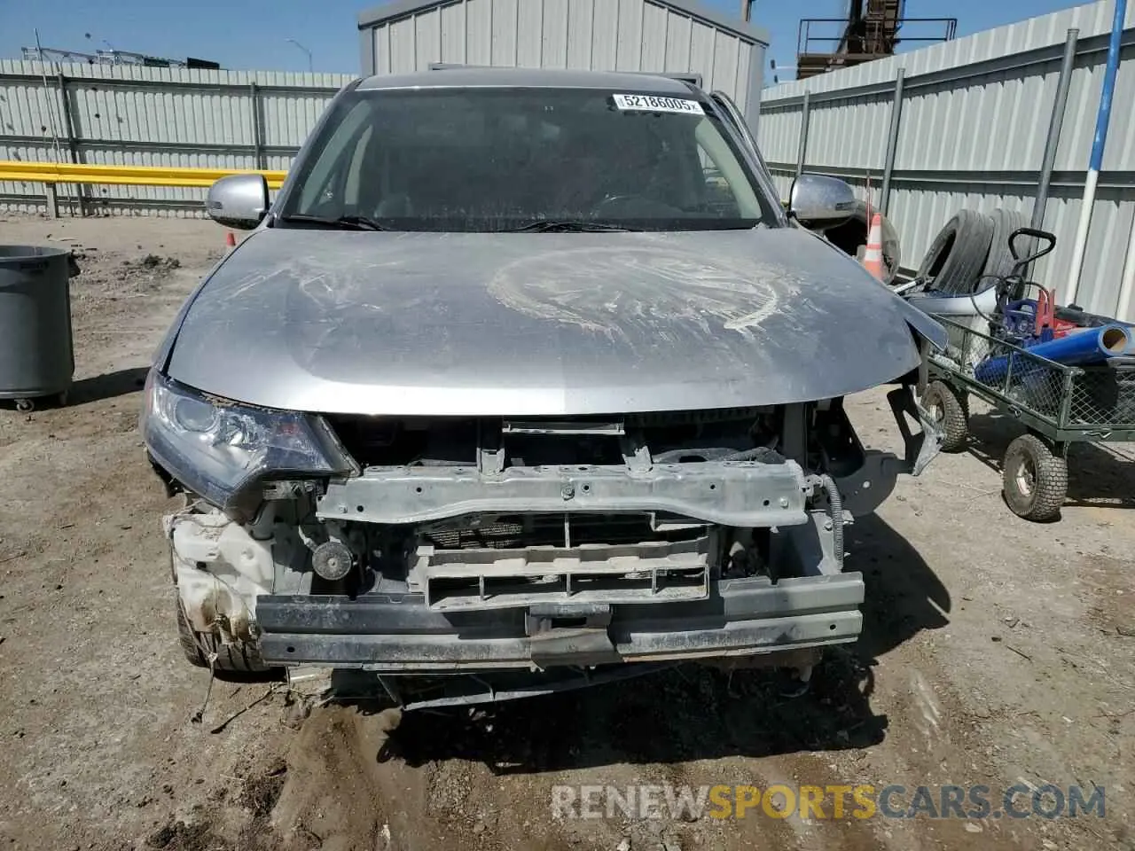 5 Photograph of a damaged car JA4AZ3A38KZ017755 MITSUBISHI OUTLANDER 2019