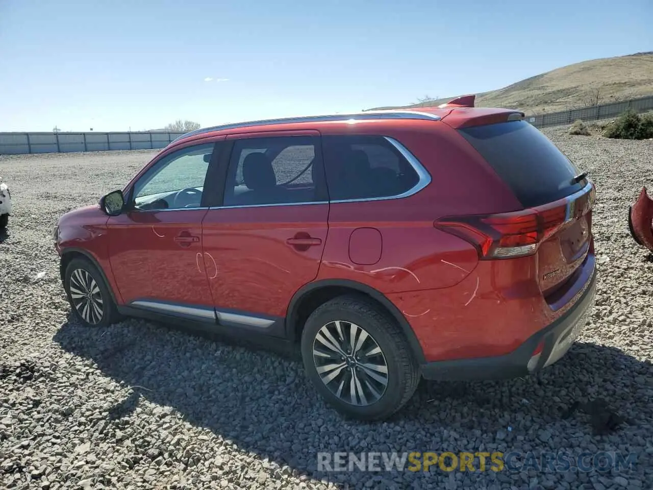 2 Photograph of a damaged car JA4AZ3A38KZ040906 MITSUBISHI OUTLANDER 2019