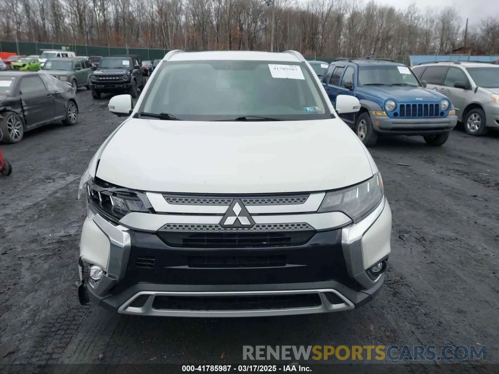 12 Photograph of a damaged car JA4AZ3A38KZ051047 MITSUBISHI OUTLANDER 2019
