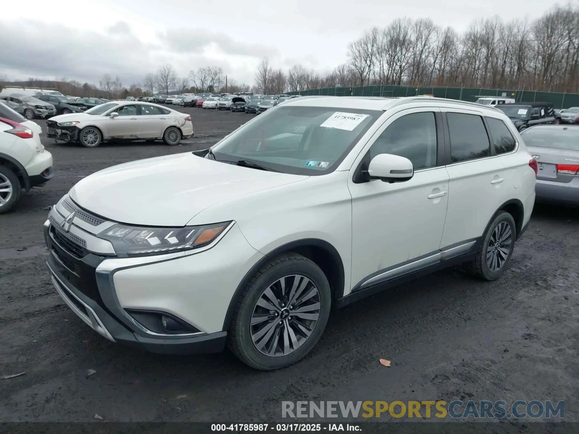 2 Photograph of a damaged car JA4AZ3A38KZ051047 MITSUBISHI OUTLANDER 2019