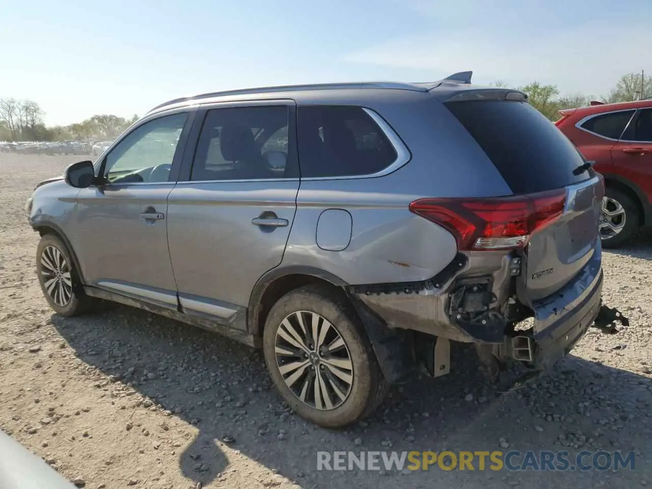 2 Photograph of a damaged car JA4AZ3A39KZ003427 MITSUBISHI OUTLANDER 2019