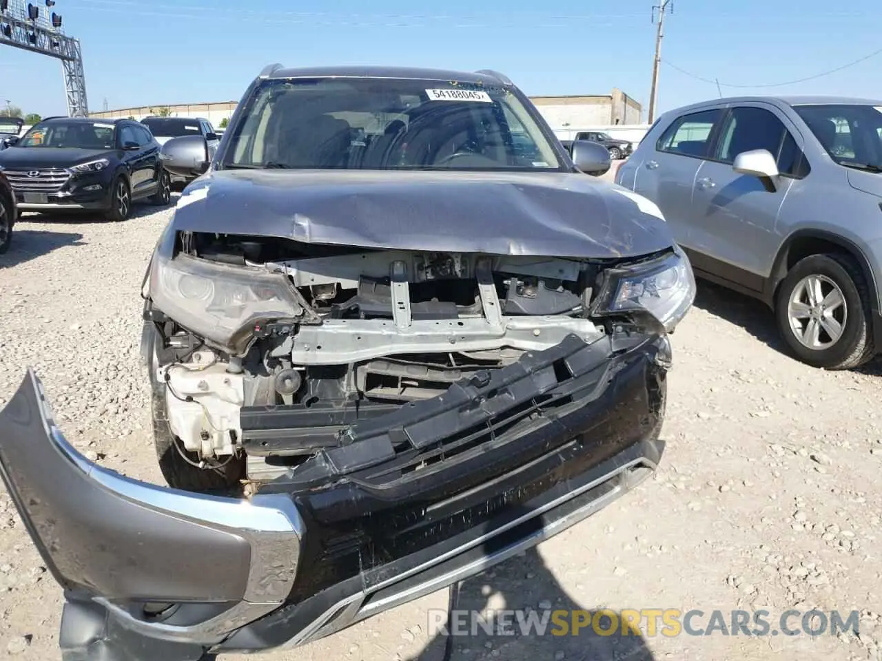 5 Photograph of a damaged car JA4AZ3A39KZ003427 MITSUBISHI OUTLANDER 2019