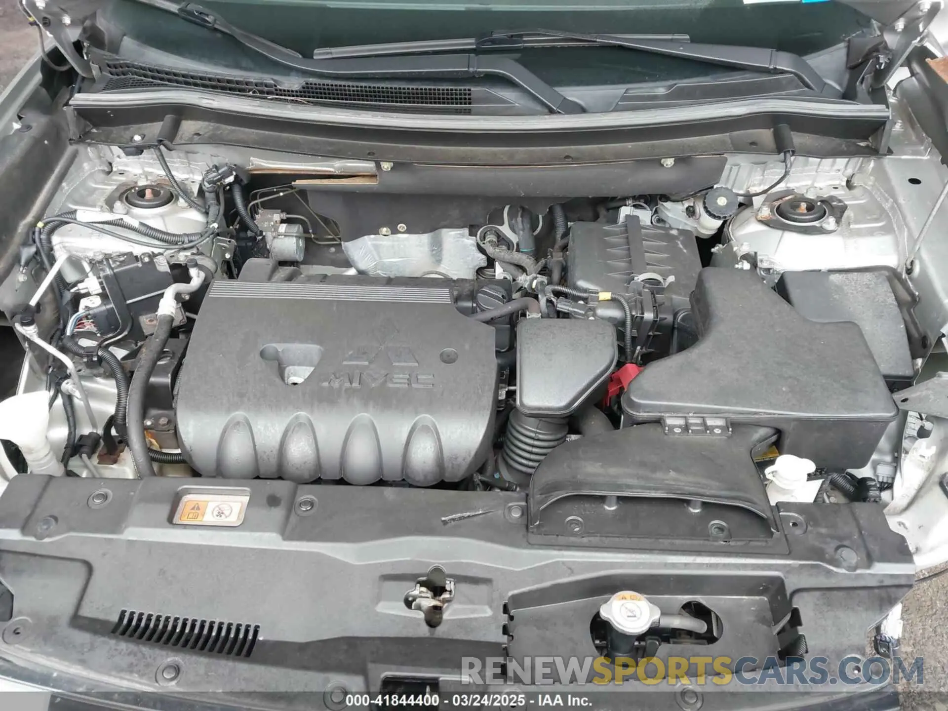 10 Photograph of a damaged car JA4AZ3A39KZ003993 MITSUBISHI OUTLANDER 2019