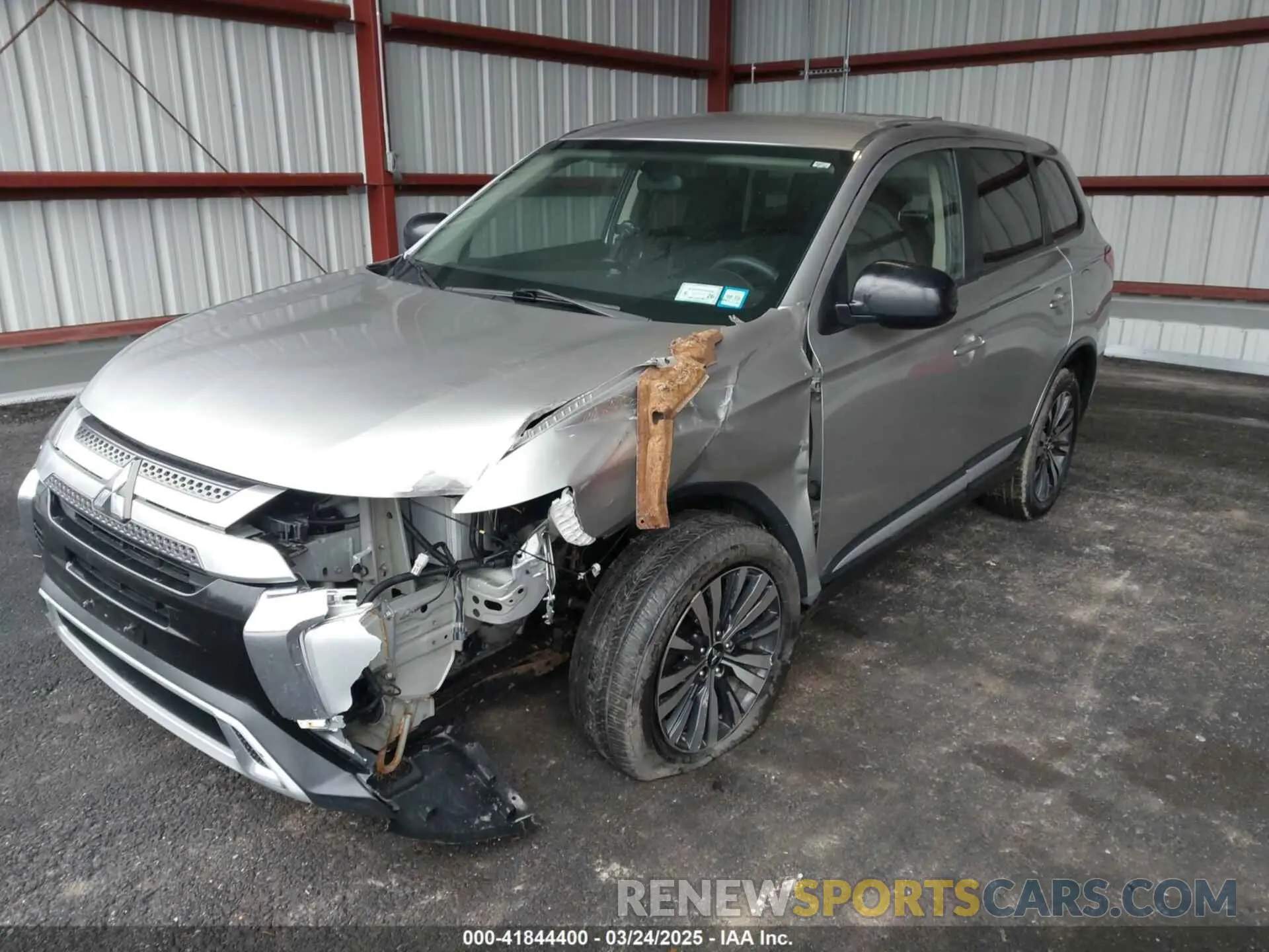 2 Photograph of a damaged car JA4AZ3A39KZ003993 MITSUBISHI OUTLANDER 2019