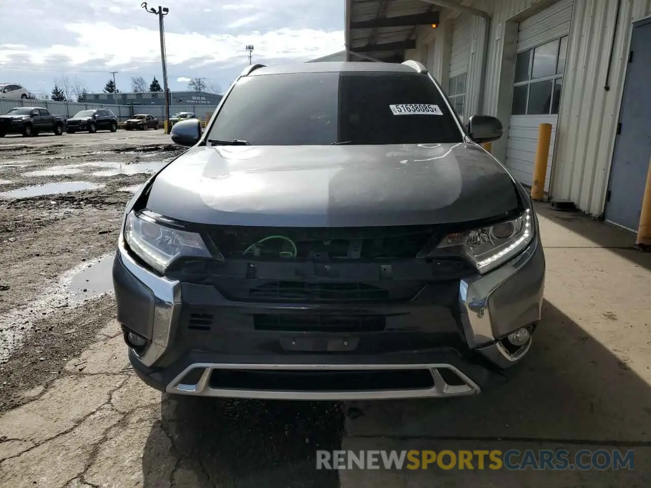 5 Photograph of a damaged car JA4AZ3A39KZ040557 MITSUBISHI OUTLANDER 2019