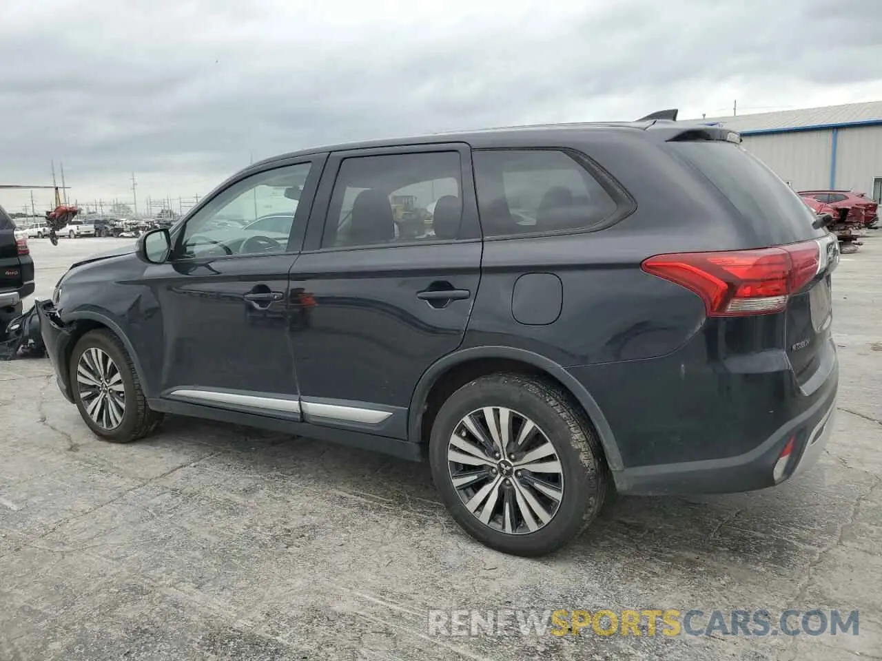 2 Photograph of a damaged car JA4AZ3A39KZ042549 MITSUBISHI OUTLANDER 2019