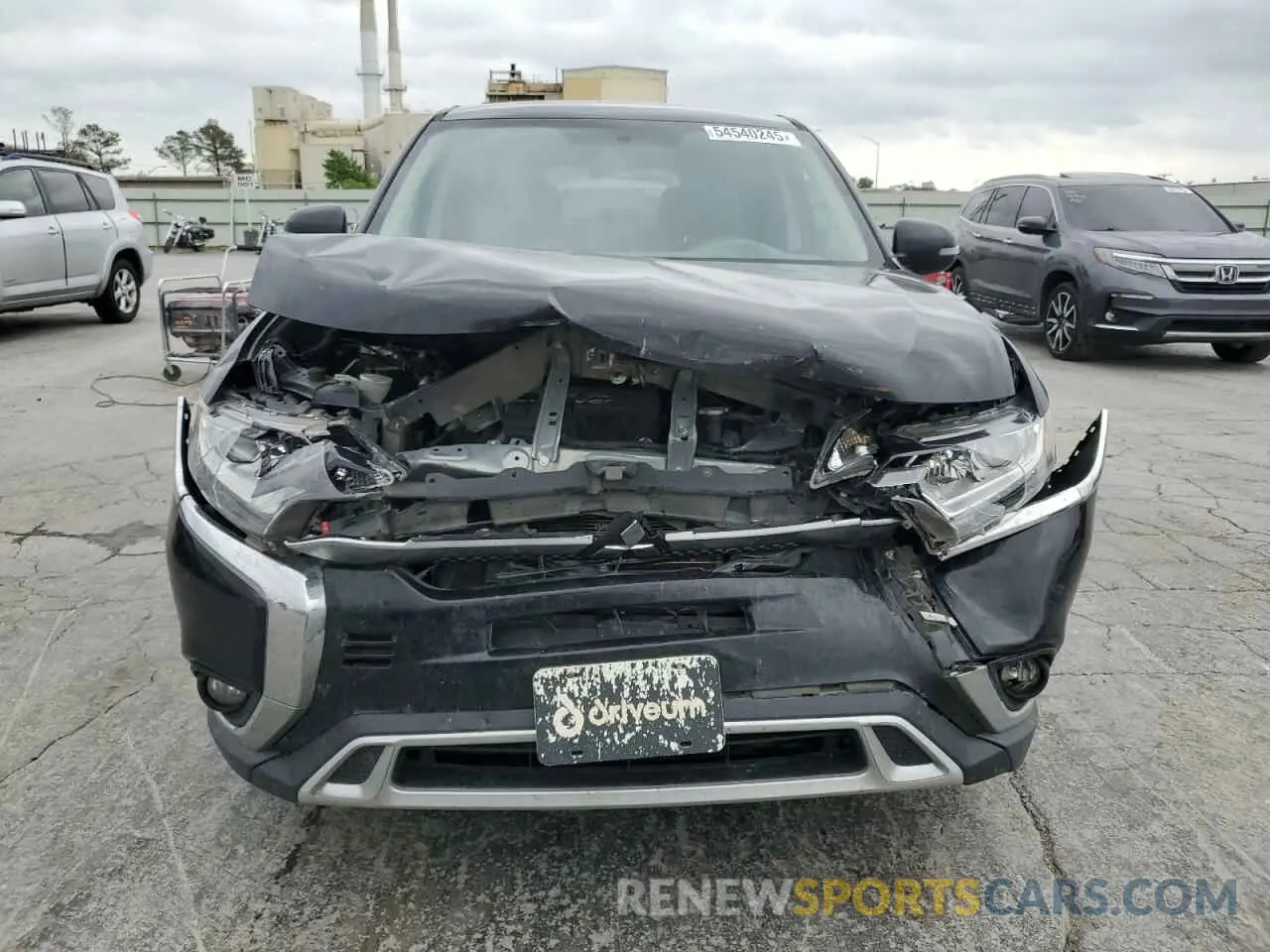 5 Photograph of a damaged car JA4AZ3A39KZ042549 MITSUBISHI OUTLANDER 2019