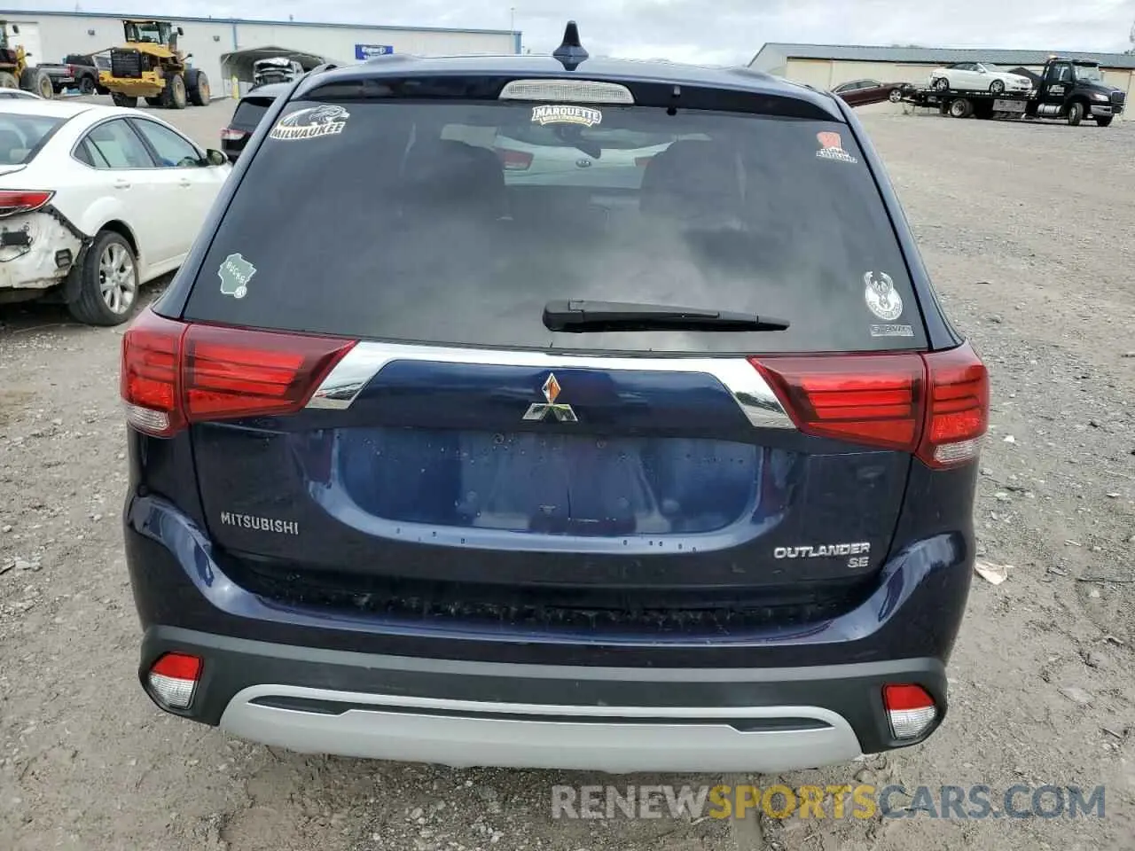 6 Photograph of a damaged car JA4AZ3A39KZ044060 MITSUBISHI OUTLANDER 2019