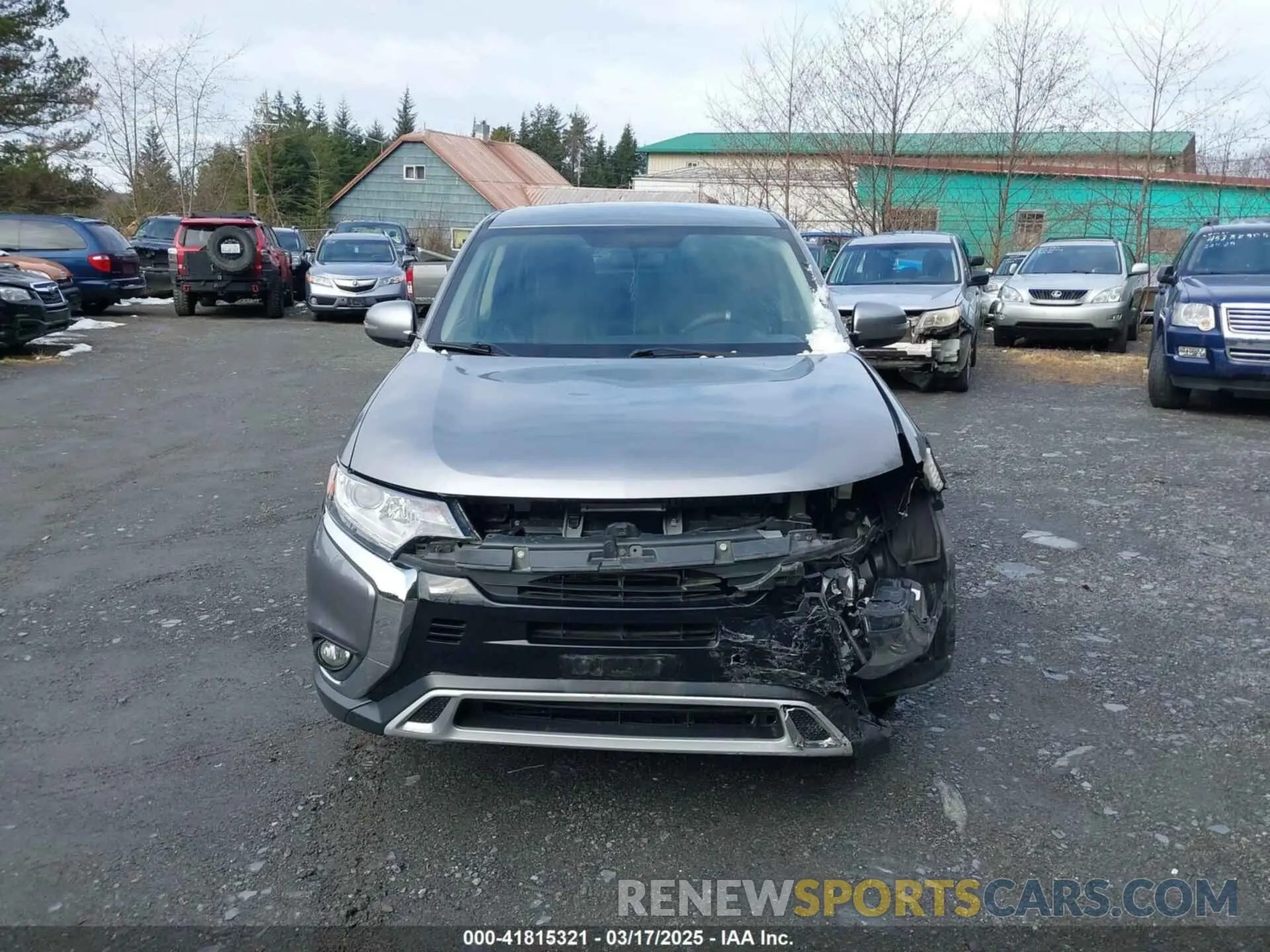 12 Photograph of a damaged car JA4AZ3A39KZ044527 MITSUBISHI OUTLANDER 2019