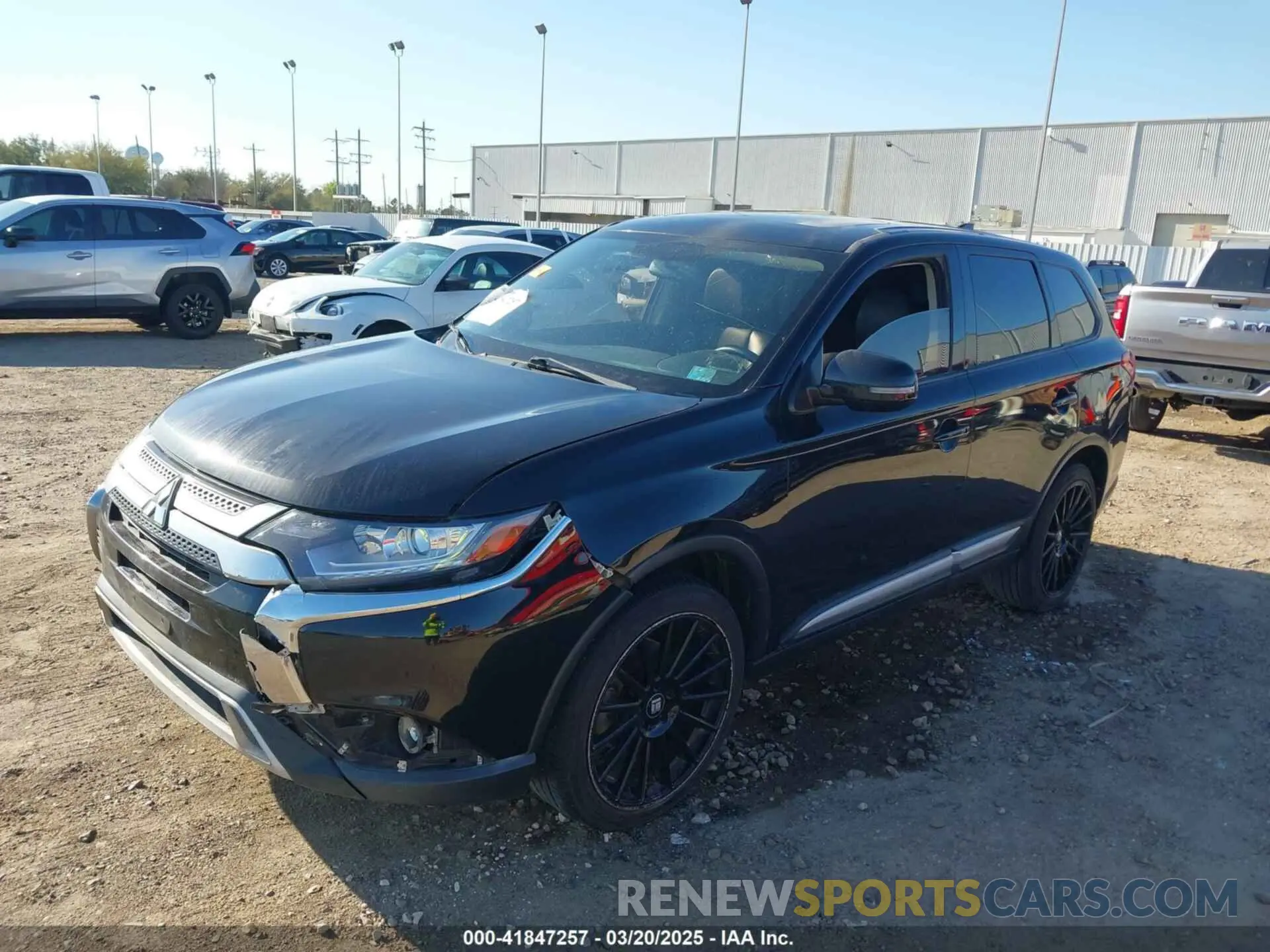 2 Photograph of a damaged car JA4AZ3A39KZ051123 MITSUBISHI OUTLANDER 2019