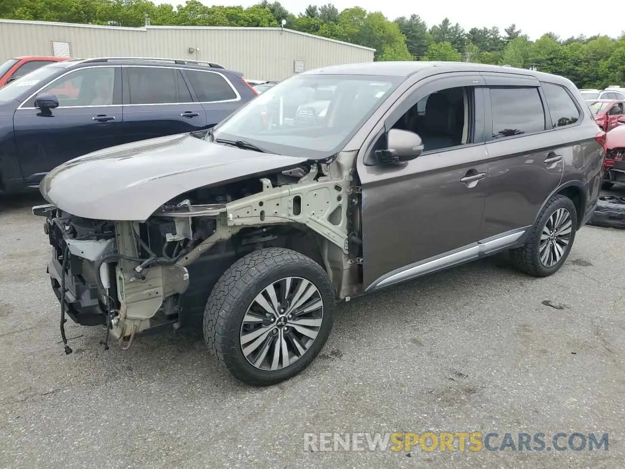 1 Photograph of a damaged car JA4AZ3A3XKZ008927 MITSUBISHI OUTLANDER 2019