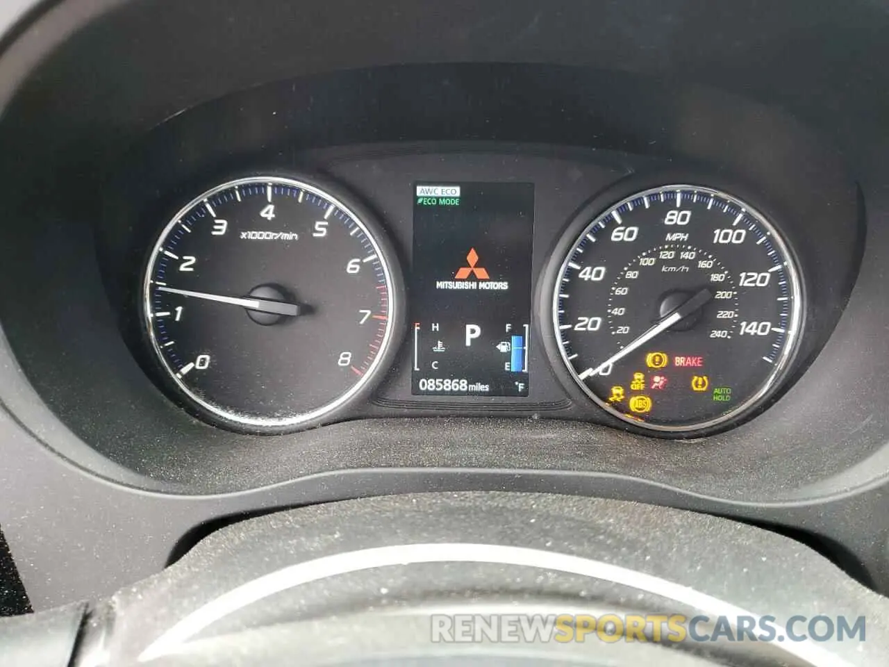 9 Photograph of a damaged car JA4AZ3A3XKZ008927 MITSUBISHI OUTLANDER 2019