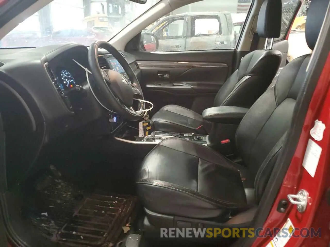 7 Photograph of a damaged car JA4AZ3A3XKZ009172 MITSUBISHI OUTLANDER 2019