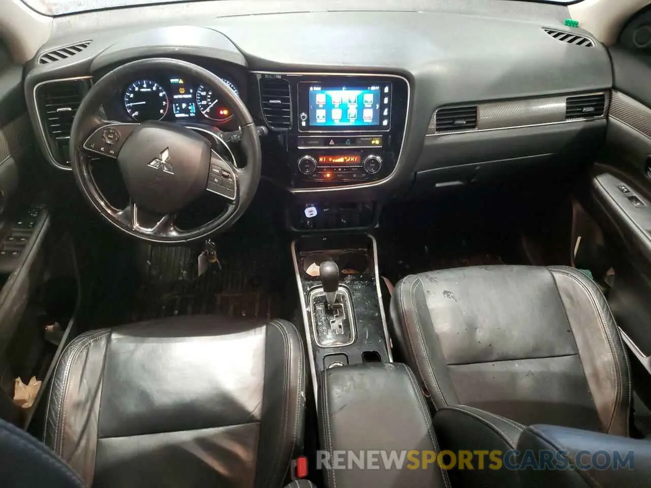 8 Photograph of a damaged car JA4AZ3A3XKZ009172 MITSUBISHI OUTLANDER 2019