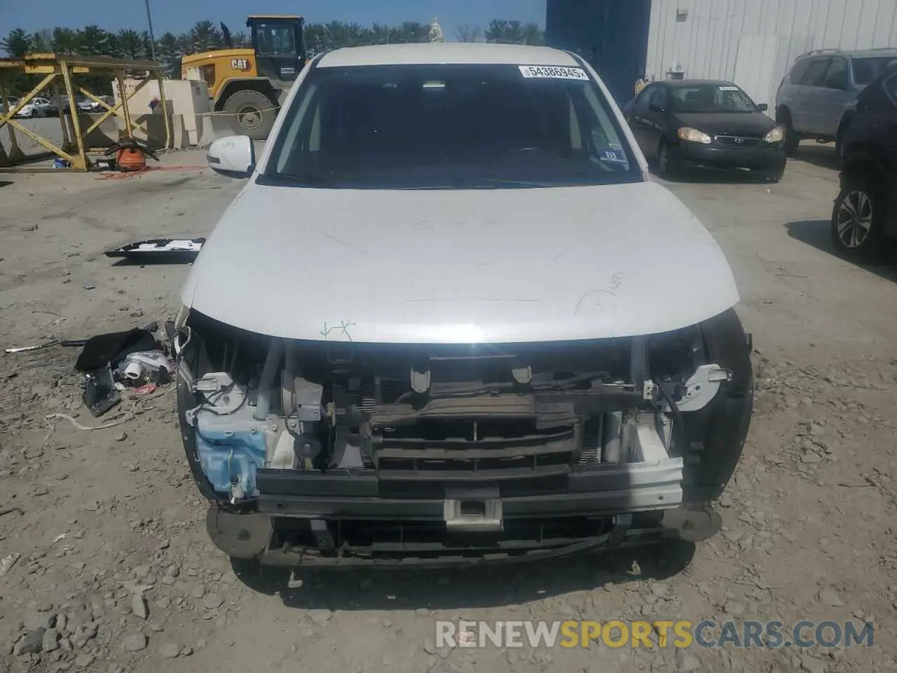 5 Photograph of a damaged car JA4AZ3A3XKZ014663 MITSUBISHI OUTLANDER 2019