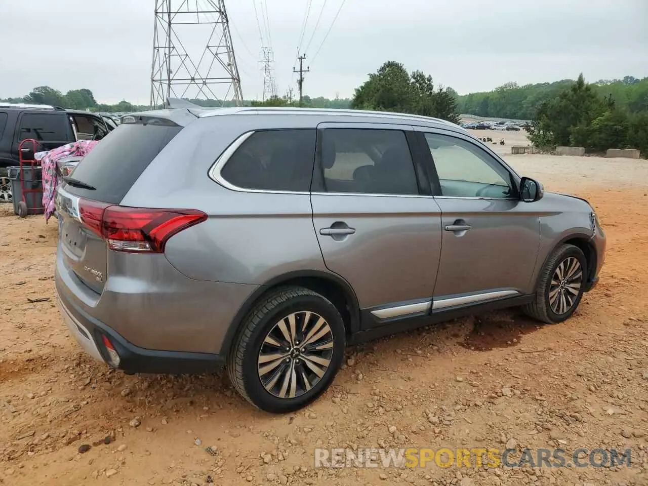 3 Photograph of a damaged car JA4AZ3A3XKZ020754 MITSUBISHI OUTLANDER 2019