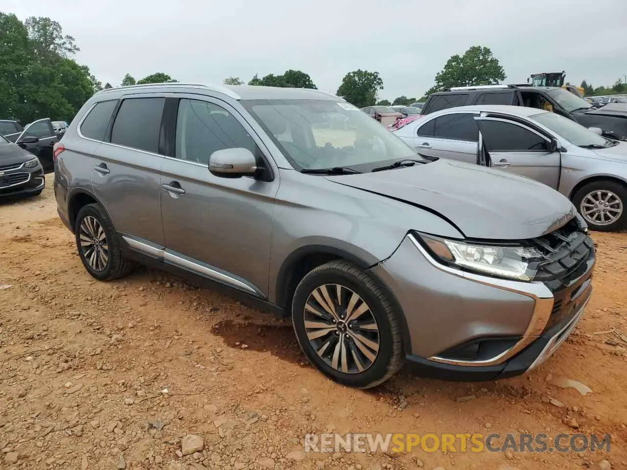4 Photograph of a damaged car JA4AZ3A3XKZ020754 MITSUBISHI OUTLANDER 2019