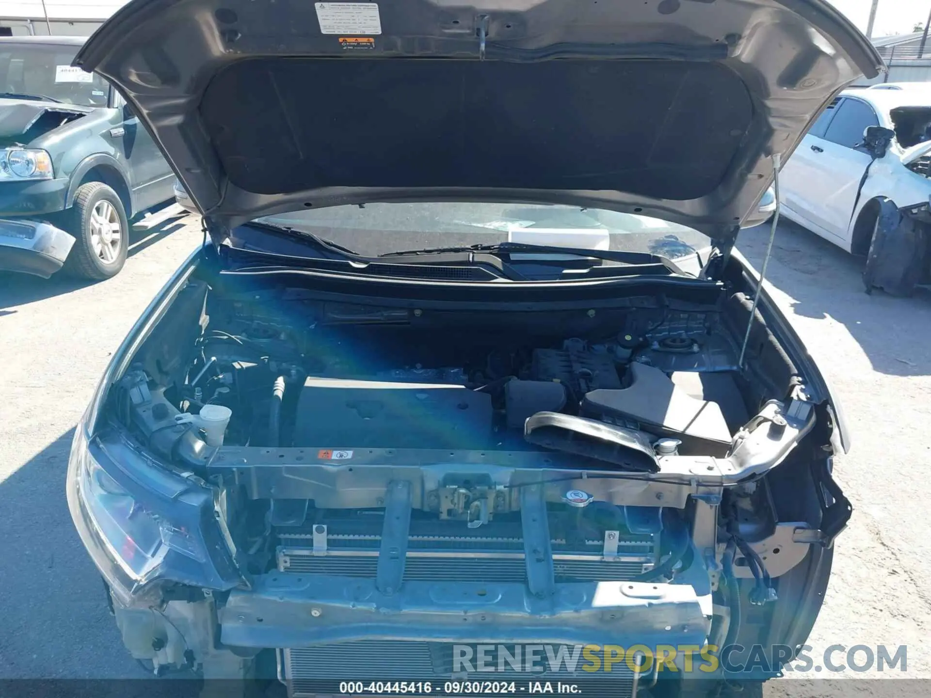10 Photograph of a damaged car JA4AZ3A3XKZ023704 MITSUBISHI OUTLANDER 2019