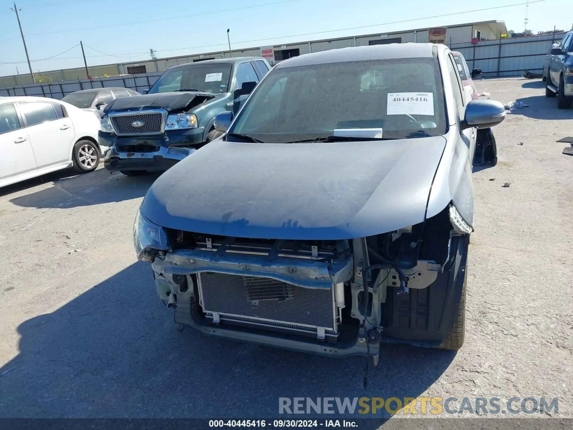 6 Photograph of a damaged car JA4AZ3A3XKZ023704 MITSUBISHI OUTLANDER 2019