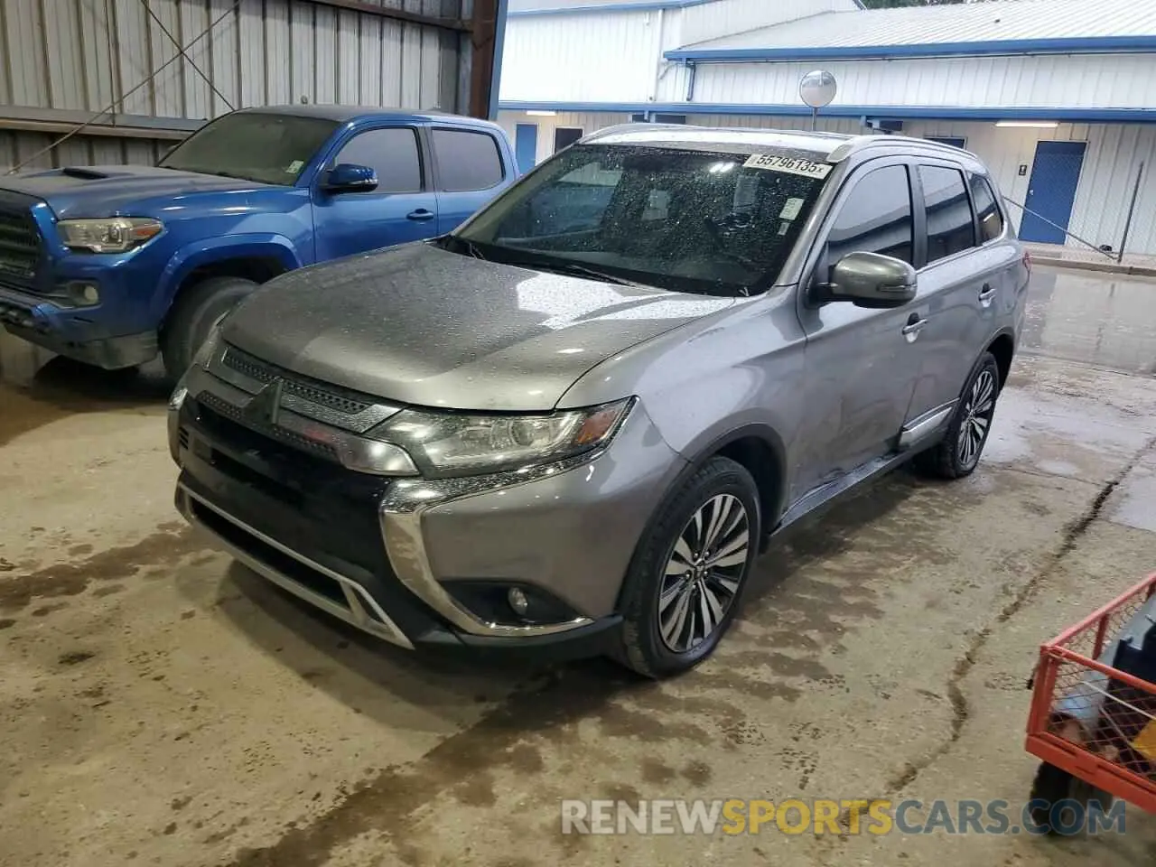 1 Photograph of a damaged car JA4AZ3A3XKZ026800 MITSUBISHI OUTLANDER 2019