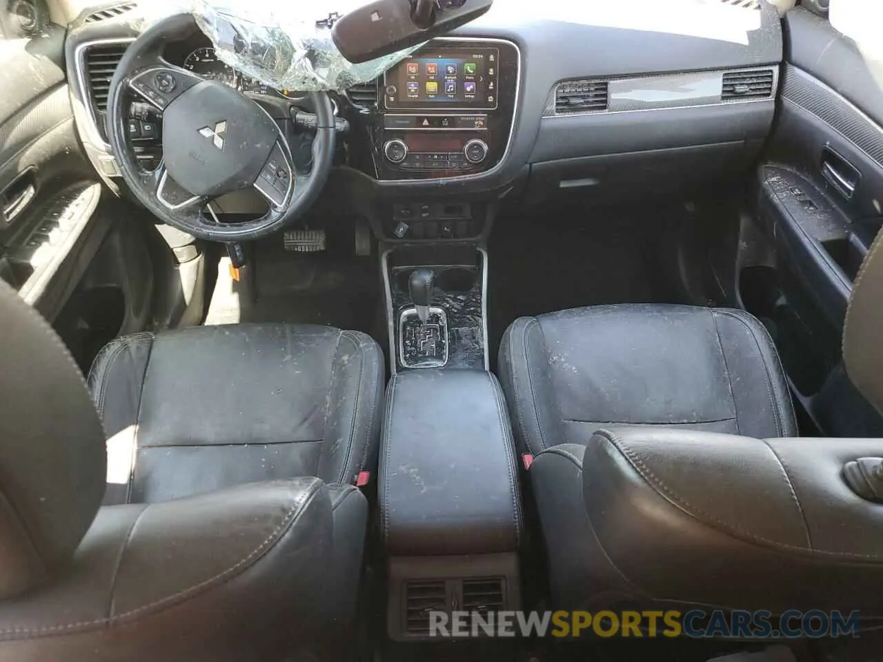 8 Photograph of a damaged car JA4AZ3A3XKZ035562 MITSUBISHI OUTLANDER 2019