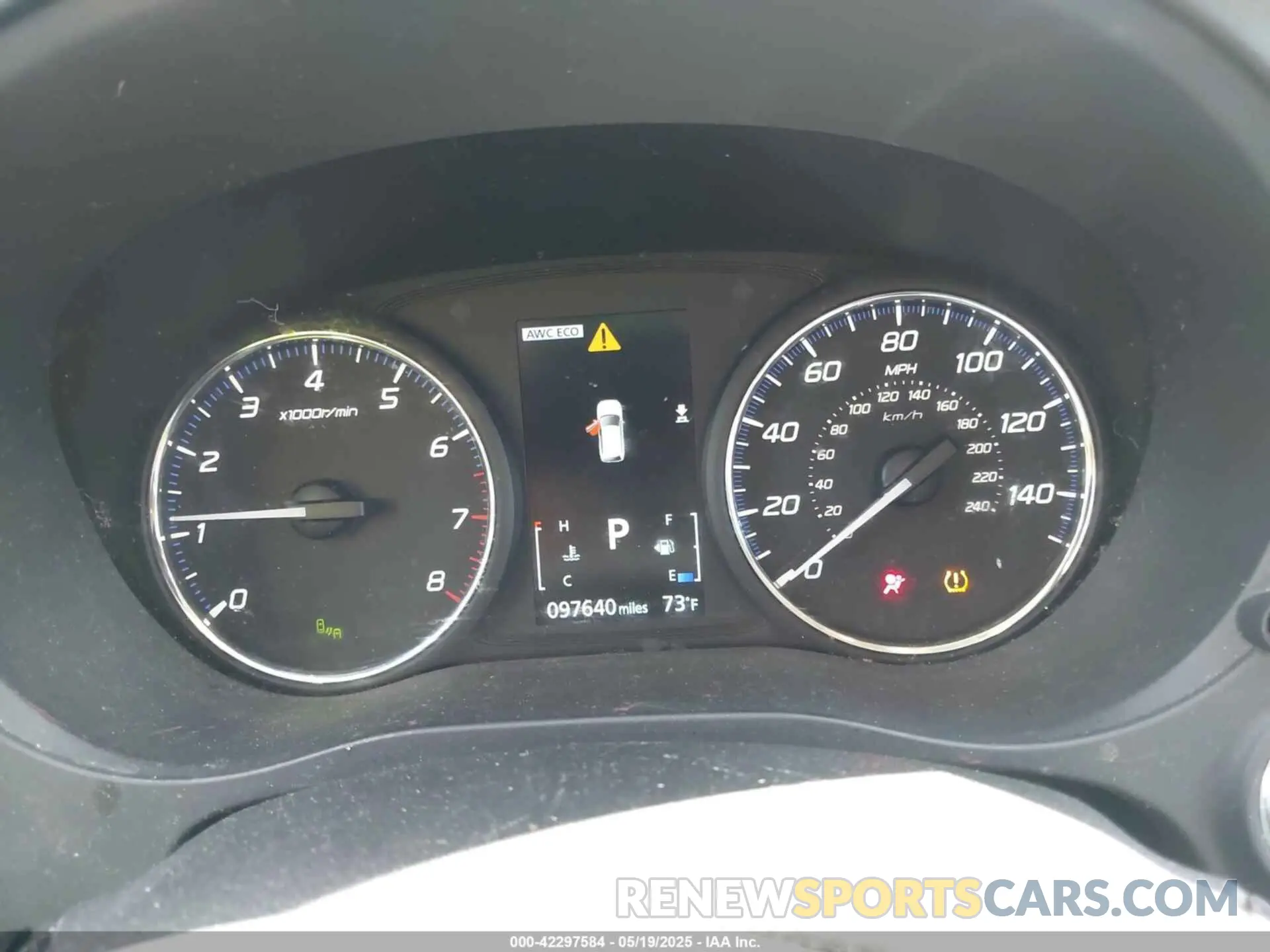 7 Photograph of a damaged car JA4AZ3A3XKZ036453 MITSUBISHI OUTLANDER 2019