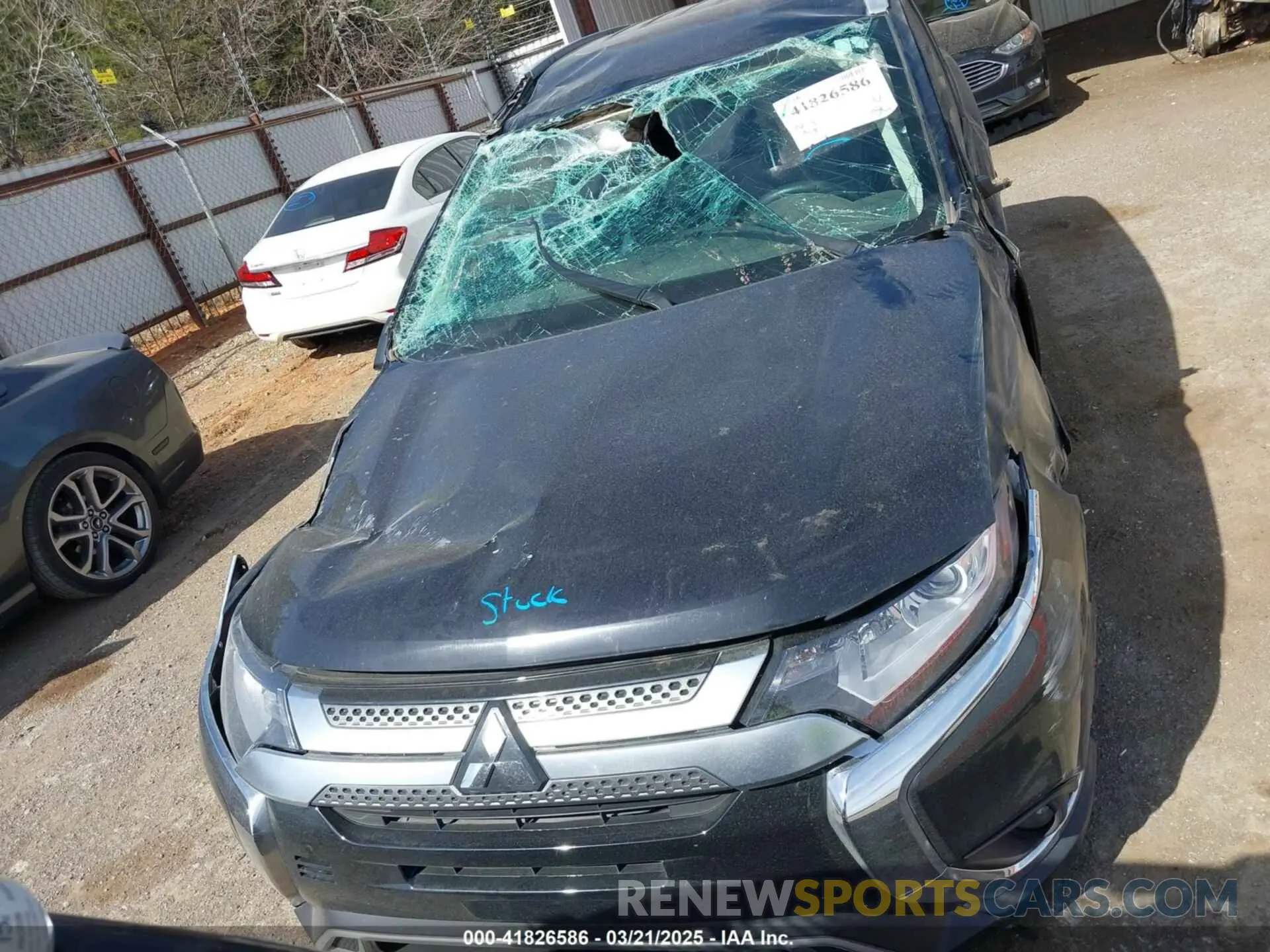12 Photograph of a damaged car JA4AZ3A3XKZ041541 MITSUBISHI OUTLANDER 2019