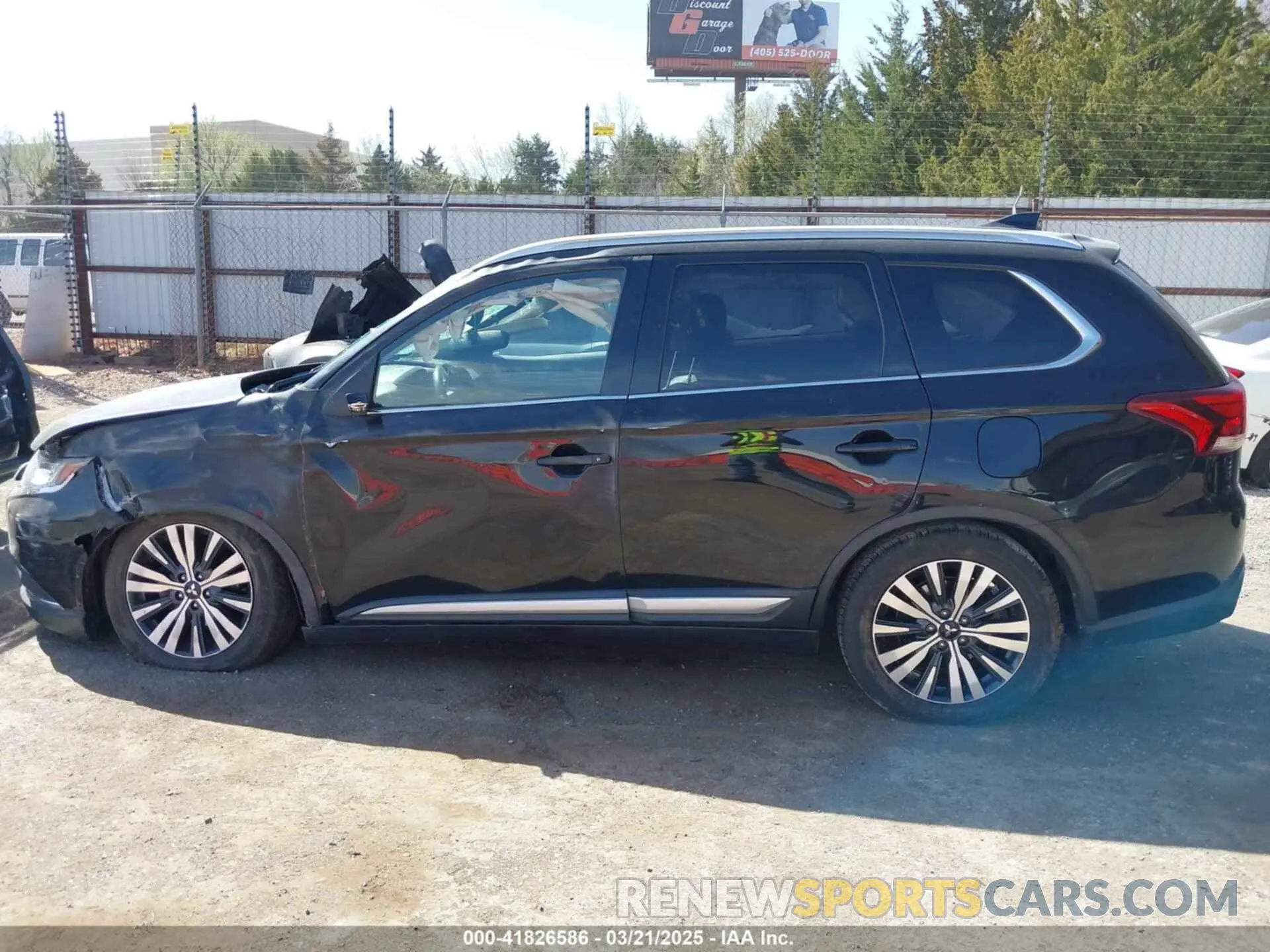 14 Photograph of a damaged car JA4AZ3A3XKZ041541 MITSUBISHI OUTLANDER 2019